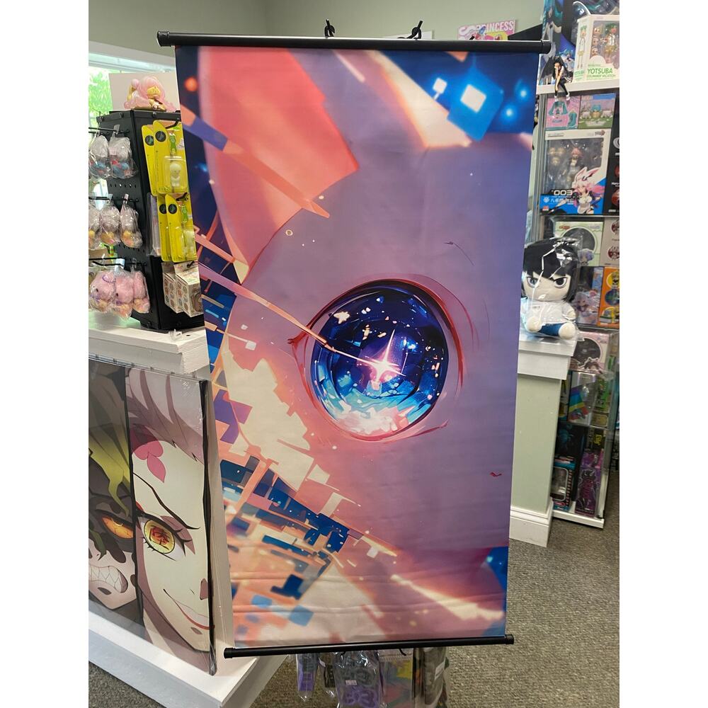 Pokemon Wall Scroll Tapestry Print On Synthetic Canvas